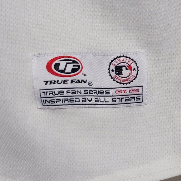 Arizona Diamondbacks Jersey Sz Large Men USA Flag Baseball MLB True Fan Stitched - Picture 7 of 12